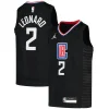 Accattivante Kawhi Leonard LA Clippers Jordan Brand Youth 2020/21 Swingman Player Jersey Black Statement Edition per i Fan Veri