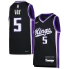 Accattivante De'Aaron Fox Sacramento Kings Nike Youth Swingman Jersey Icon Edition Purple per i Fan Veri