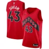 Duraturo Pascal Siakam Toronto Raptors Nike Unisex Swingman Jersey Icon Edition Red per i Fan Veri