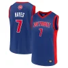 Delizioso Gorgeous Men's Killian Hayes Blue Detroit Pistons Team Player Jersey per i Fan Veri