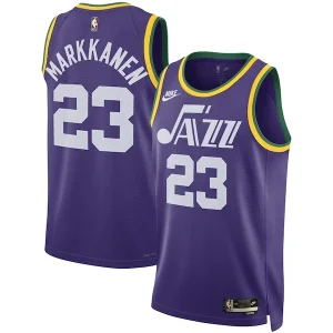 Eccezionale Sofisticato Attraente Lauri Markkanen Utah Jazz Nike Unisex 2023/24 Swingman Replica Jersey Classic Edition Purple per i Fan Veri
