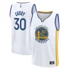Raffinato Stephen Curry Golden State Warriors Youth Fast Break Replica Jersey Association Edition White per i Fan Veri