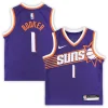 Bellissimo Attraente Moderno Devin Booker Phoenix Suns Nike Preschool Swingman Player Jersey Icon Edition Purple per i Fan Veri