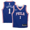 Pratico James Harden Philadelphia 76ers Nike Preschool Swingman Player Jersey Icon Edition Royal per i Fan Veri