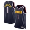 Accattivante Sofisticato Michael Porter Jr. Denver Nuggets Nike Unisex Swingman Jersey Association Edition Navy per i Fan Veri