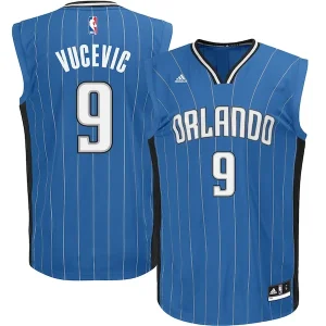 Prestigioso Robusto Trendy Nikola Vucevic Orlando Magic adidas Replica Road Jersey Royal Blue per i Fan Veri