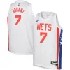 Raffinato Pratico Magnifico Kevin Durant Brooklyn Nets Nike Youth 2022/23 Swingman Jersey White Classic Edition per i Fan Veri