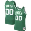 Versatile Robert Parish Boston Celtics 1985/86 Hardwood Classics Swingman Jersey Kelly Green per i Fan Veri