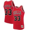 Comodo Scottie Pippen Chicago Bulls 1997/98 Big & Tall Hardwood Classics Swingman Jersey Red per i Fan Veri