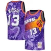 Fascinante Resistente Steve Nash Phoenix Suns 1996/97 Hardwood Classics Asian Heritage 6.0 Swingman Throwback Player Jersey Purple per i Fan Veri