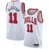 Eccezionale Magnifico DeMar DeRozan Chicago Bulls Nike Unisex Swingman Jersey Association Edition White/Red per i Fan Veri