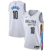 Meraviglioso Moderno Stupendo Ben Simmons Brooklyn Nets Nike Unisex 2022/23 Swingman Jersey City Edition White per i Fan Veri