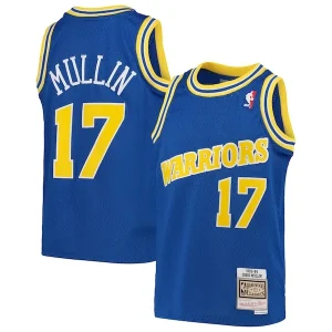 Pratico Chris Mullin Golden State Warriors Youth 1993/94 Hardwood Classics Swingman Jersey Royal per i Fan Veri