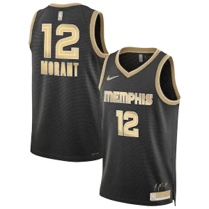 Bellissimo Ja Morant Memphis Grizzlies Nike Unisex Select Series Swingman Jersey聽鈥?Black per i Fan Veri