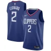 Pratico Kawhi Leonard LA Clippers Nike 2019/20 Swingman Jersey Blue Icon Edition per i Fan Veri
