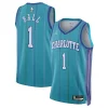 Resistente Duraturo LaMelo Ball Charlotte Hornets Jordan Brand Unisex 2023/24 Swingman Replica Jersey Classic Edition Teal per i Fan Veri