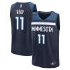 Lussuoso Delizioso Naz Reid Minnesota Timberwolves Fast Break Replica Player Jersey Icon Edition Navy per i Fan Veri