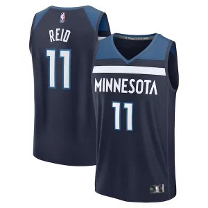 Lussuoso Delizioso Naz Reid Minnesota Timberwolves Fast Break Replica Player Jersey Icon Edition Navy per i Fan Veri