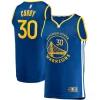 Attraente Carino Stephen Curry Golden State Warriors Fast Break Replica Jersey Icon Edition Royal per i Fan Veri