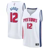 Stupendo Comodo Tobias Harris Detroit Pistons Youth Fast Break Replica Player Jersey Association White Edition per i Fan Veri