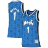 Meraviglioso Tracy McGrady Orlando Magic Women's 2000/01 Hardwood Classics Swingman Jersey Blue per i Fan Veri