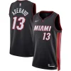 Fantastico Duraturo Bam Adebayo Miami Heat Nike Unisex Swingman Jersey Icon Edition Black per i Fan Veri