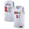Attraente Ottimo Carino Jimmy Butler Miami Heat Nike Unisex 2022/23 Swingman Jersey City Edition White per i Fan Veri