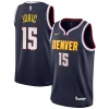 Classico Elegante Nikola Jokic Denver Nuggets Nike Youth Swingman Jersey Icon Edition Navy per i Fan Veri