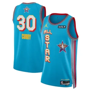 Cool Duraturo Delizioso Stephen Curry Jordan Brand Unisex 2025 NBA All Star Game Swingman Player Jersey Light Blue per i Fan Veri