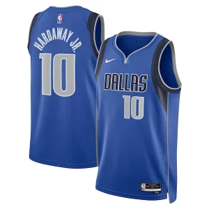 Incantevole Tim Hardaway Jr. Dallas Mavericks Nike Unisex Swingman Replica Jersey Icon Edition Blue per i Fan Veri