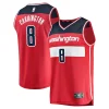 Incantevole Pratico Classico Carlton Carrington Washington Wizards Fast Break Replica Player Jersey Icon Edition Red per i Fan Veri