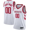 Lussuoso Houston Rockets Nike Swingman Custom Jersey Association Edition White per i Fan Veri