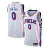 Sofisticato Tyrese Maxey Philadelphia 76ers Nike Unisex Swingman Jersey Association Edition White per i Fan Veri