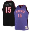 Bellissimo Vince Carter Toronto Raptors Big & Tall 1999/00 Hardwood Classics Swingman Jersey Purple/White per i Fan Veri
