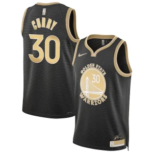 Incantevole Fantastico Trendy Stephen Curry Golden State Warriors Nike Unisex Select Series Swingman Jersey聽鈥?Black per i Fan Veri
