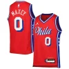 Cool Splendido Versatile Tyrese Maxey Philadelphia 76ers Jordan Brand Youth Swingman Jersey Statement Edition Red per i Fan Veri