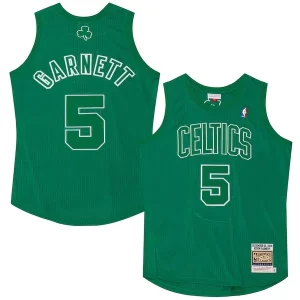Fantastico Lussuoso Stupendo Kevin Garnett Boston Celtics 2012 Authentic Player Jersey Kelly Green per i Fan Veri