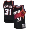 Attraente Comodo Robusto Shawn Marion Phoenix Suns 1999/00 Hardwood Classics Swingman Jersey Black per i Fan Veri