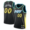 Ottimo Incantevole Robusto Indiana Pacers Nike Unisex 2023/24 Custom Swingman Jersey Black City Edition per i Fan Veri