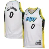Incantevole Tyrese Haliburton Indiana Pacers Nike Youth 2024/25 Swingman Player Jersey City Edition White per i Fan Veri