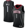 Accattivante Moderno Incantevole John Wall Houston Rockets Jordan Brand 2020/21 Swingman Jersey Statement Edition Black per i Fan Veri