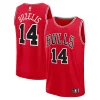 Comodo Fantastico Matas Buzelis Chicago Bulls Fast Break Replica Player Jersey Icon Edition Red per i Fan Veri