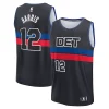 Meraviglioso Bellissimo Tobias Harris Detroit Pistons Youth Fast Break Player Jersey Statement Edition Black per i Fan Veri