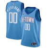 Ottimo Gorgeous Houston Rockets Nike 2020/21 Swingman Custom Jersey Blue City Edition per i Fan Veri