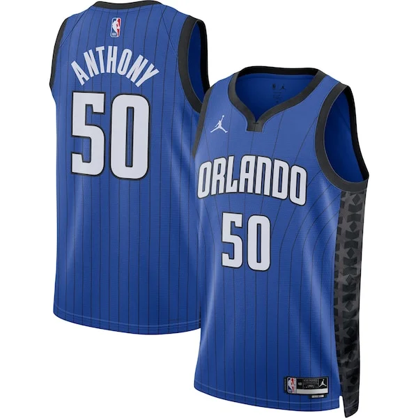 Eccezionale Delizioso Cole Anthony Orlando Magic Jordan Brand Unisex Swingman Jersey Statement Edition Blue per i Fan Veri