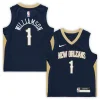 Fantastico Zion Williamson New Orleans Pelicans Nike Preschool Replica Jersey Icon Edition Navy per i Fan Veri