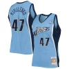 Gorgeous Fascinante Andrei Kirilenko Utah Jazz 2009/10 Hardwood Classics Swingman Jersey Powder Blue per i Fan Veri