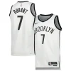 Pratico Kevin Durant Brooklyn Nets Nike Unisex Swingman Jersey Association Edition White/Black per i Fan Veri