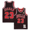 Classico Michael Jordan Chicago Bulls Preschool 1996/97 Hardwood Classics Authentic Jersey Black/Red/White per i Fan Veri