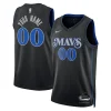 Moderno Carino Meraviglioso Dallas Mavericks Nike Unisex 2023/24 Custom Swingman Jersey Black City Edition per i Fan Veri
